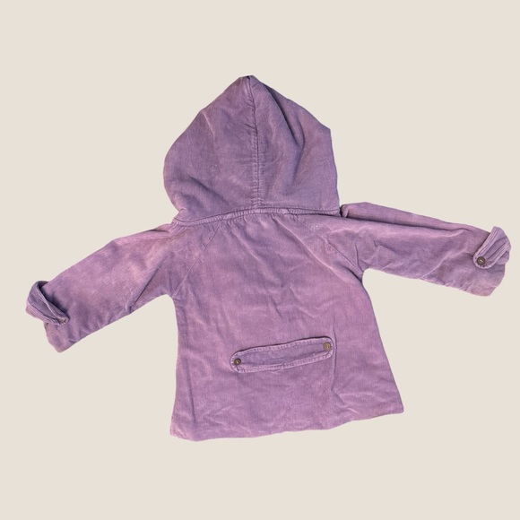 Vintage Kate Quinn Corduroy and Sherpa Hooded Jacket - Picture 2 of 4